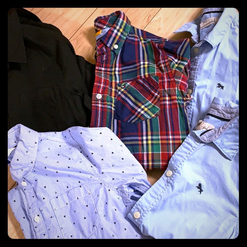 Boys button downs new without tags